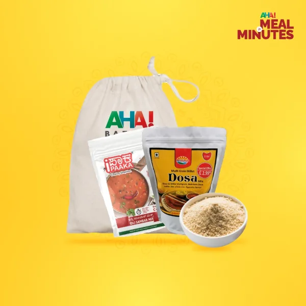 Dosa Millet Breakfast Combo Meal [Medium Spice]