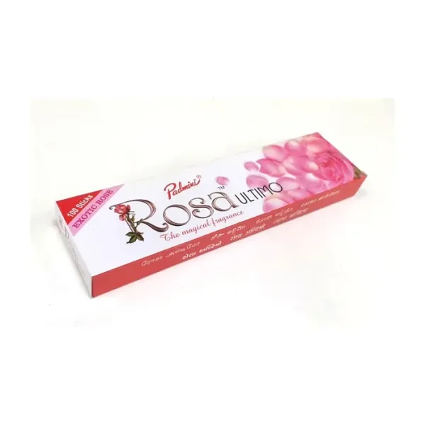 Padmini Rose Ultimo Incense – 100Pcs