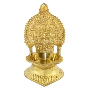 Ashtalakshmi Lamp – Baby – Golden Polish