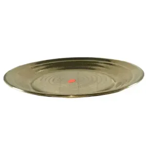 B/S Thamboolam Pooja Plates Pottu Prath 16 inch (0.625 Kgs)
