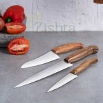 Zishta Brass Fry Pan (with Tin Coating)