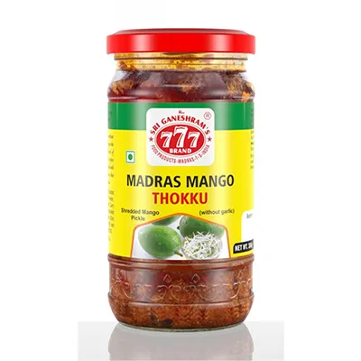 777 Madras Mango Thokku Pickle 300g 777 Madras Mango Thokku Pickle 300g
