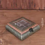 Oxidised photo box square shaped small – Dry Fruit Box Oxidised photo box square shaped small – Dry Fruit Box