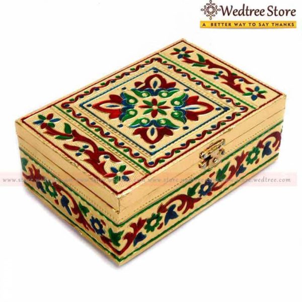Minakari Gold Box Large 5X7 Minakari Gold Box Large 5X7