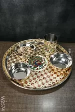 minakari-stainless-steel-thali-set-meenakari-trays-plates-585
