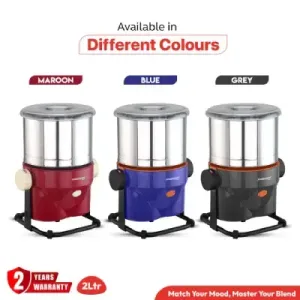 Sowbaghya 2 Lit SHREE Tilting Wet Grinder with UK Plug Sowbaghya 2 Lit SHREE Tilting Wet Grinder with UK Plug