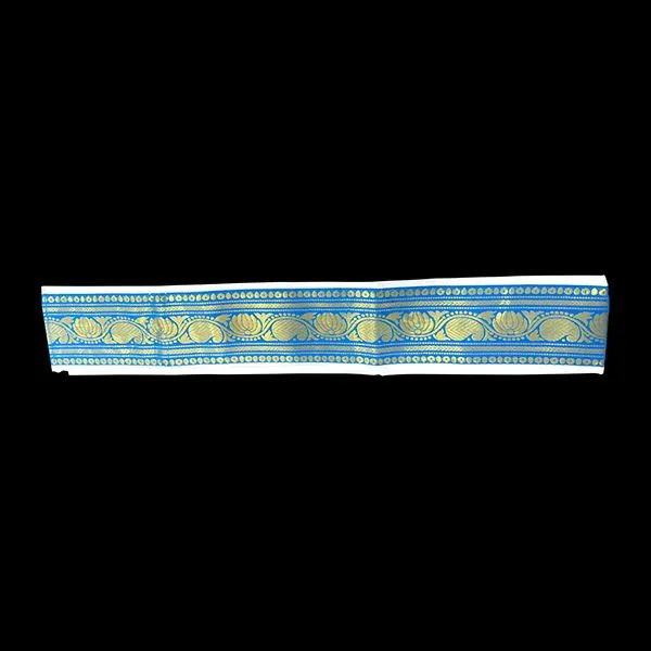 Dhoti Belt – 1.25 Mtrs | Satin with Jari Border Waist Belt for Men/ Veshti Belt Dhoti Belt – 1.25 Mtrs | Satin with Jari Border Waist Belt for Men/ Veshti Belt