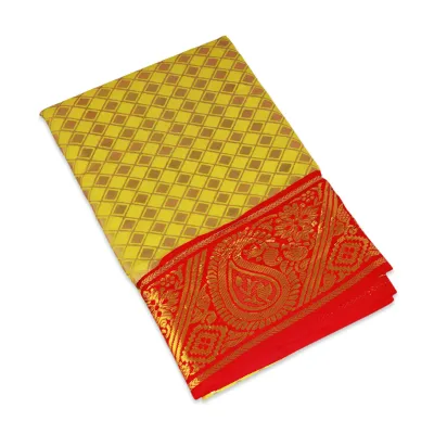 Amman Saree – Mango Print Sattin – 3 Mtr Amman Saree – Mango Print Sattin – 3 Mtr