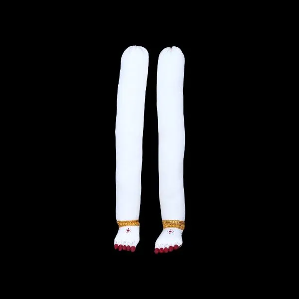 Amman Hands and Legs Set – 15 x 6 Inches | Varalakshmi Decor/ Cloth Hastham Patham/ Laxmi Hand & Leg for Goddess Amman Hands and Legs Set – 15 x 6 Inches | Varalakshmi Decor/ Cloth Hastham Patham/ Laxmi Hand & Leg for Goddess