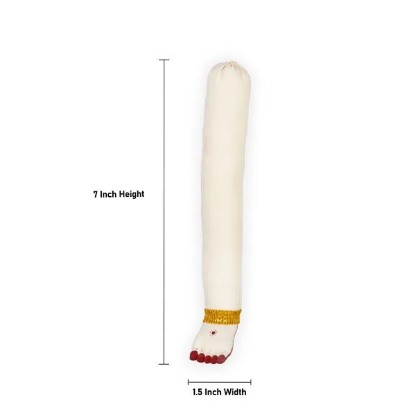 Amman Hands and Legs Set – 7 Inches | Cloth Hastham Patham/ Varalakshmi Decor/ Laxmi Hand & Leg for Goddess Amman Hands and Legs Set – 7 Inches | Cloth Hastham Patham/ Varalakshmi Decor/ Laxmi Hand & Leg for Goddess