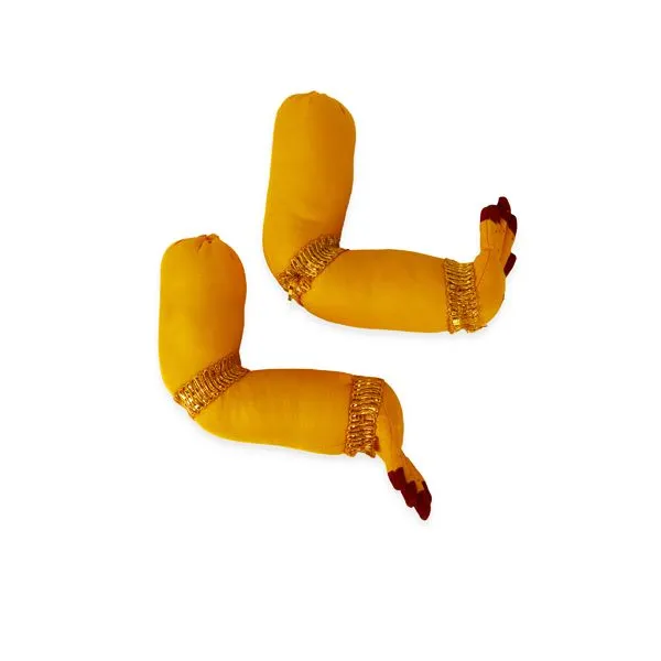 Yellow Hastam Padham Set Cloth Yellow Hastam Padham Set Cloth