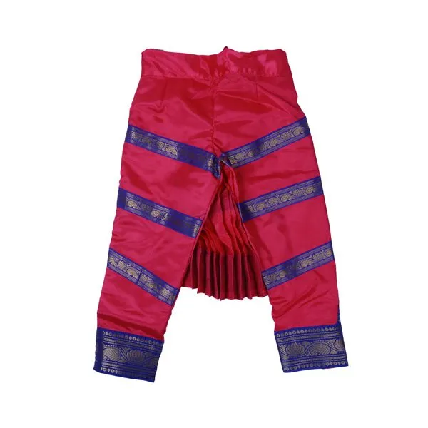 Dance Costume – 26 Inches | Readymade Bharatnatyam dress for Girls/ Satin Cloth with Jari Border/ Random Colour Dance Costume – 26 Inches | Readymade Bharatnatyam dress for Girls/ Satin Cloth with Jari Border/ Random Colour