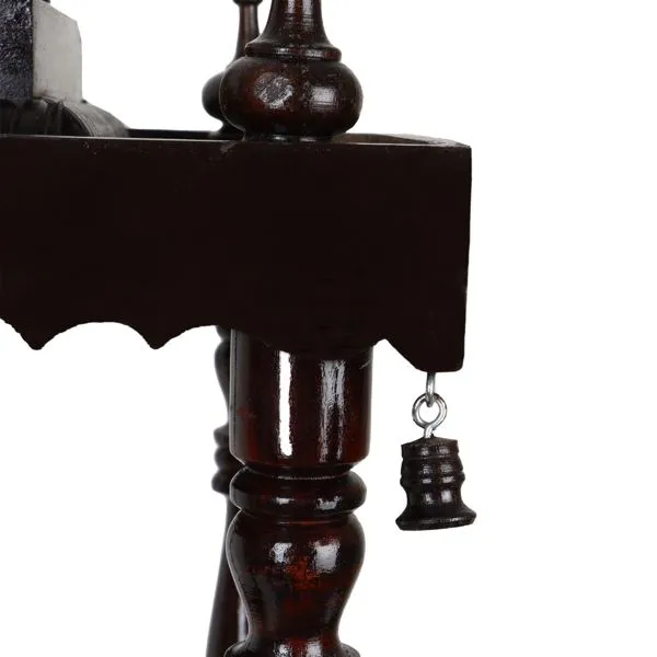 Rosewood Puja Mandir / Mantapam Formica Base And Top 15 X 15 Rosewood Puja Mandir / Mantapam Formica Base And Top 15 X 15