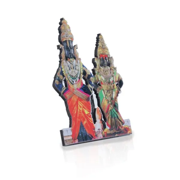Pandurangan Rukmini – Cutout Photo – 4 Inch Pandurangan Rukmini – Cutout Photo – 4 Inch