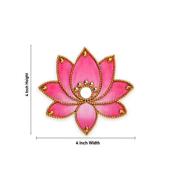 Rangoli – 4 Inches | Making Beautiful Kolam for Pooja Room/ Lotus Design Rangoli – 4 Inches | Making Beautiful Kolam for Pooja Room/ Lotus Design