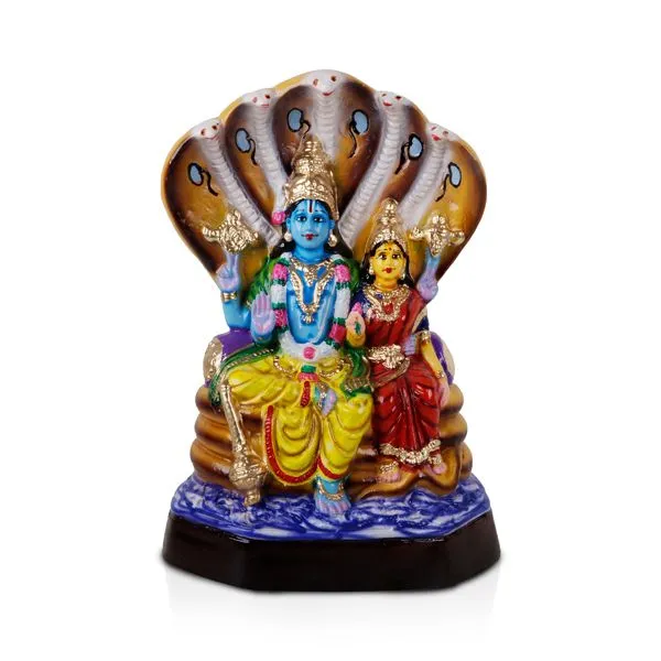 Lakshmi Narayana- 15 Inch | Paper Mache/ Laxmi/ Navratri Bommai/ Gifts Lakshmi Narayana- 15 Inch | Paper Mache/ Laxmi/ Navratri Bommai/ Gifts