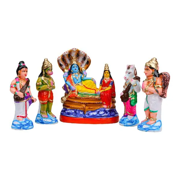 Vaikuntam Set- 8.5 Inch | Giri Golu Doll/ Clay/ Navratri Bommai/ Gifts/ Showpiece Vaikuntam Set- 8.5 Inch | Giri Golu Doll/ Clay/ Navratri Bommai/ Gifts/ Showpiece