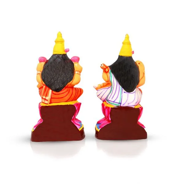 Lakshmi Saraswati Pair – 14 Inch | Giri Golu Doll/ Paper Mache/ Laxmi/ Saraswathi/ Navratri Bommai Lakshmi Saraswati Pair – 14 Inch | Giri Golu Doll/ Paper Mache/ Laxmi/ Saraswathi/ Navratri Bommai