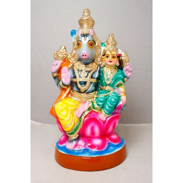 Lakshmi Varahar – 13 Inch | Giri Golu Doll/ Paper Mache/ Laxmi/ Varaha/ Navratri Bommai/ Gifts Lakshmi Varahar – 13 Inch | Giri Golu Doll/ Paper Mache/ Laxmi/ Varaha/ Navratri Bommai/ Gifts