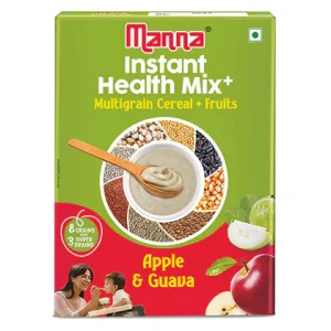 MANNA HEALTH MIX – APPLE & GAUVA – 200GMS MANNA HEALTH MIX - APPLE & GAUVA - 200GMS
