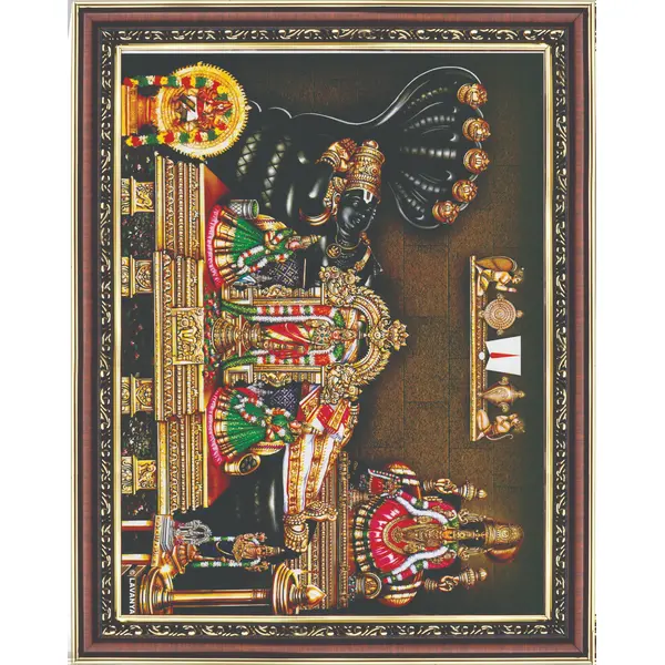 Photo Frame – Srirangam Sri Ranganatha Perumal – 14 x 11 Inches Photo Frame – Srirangam Sri Ranganatha Perumal – 14 x 11 Inches