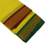 Veshti – Jacquard Medium Light Orange – 3 Inch – 9X5 Veshti – Jacquard Medium Light Orange – 3 Inch – 9X5