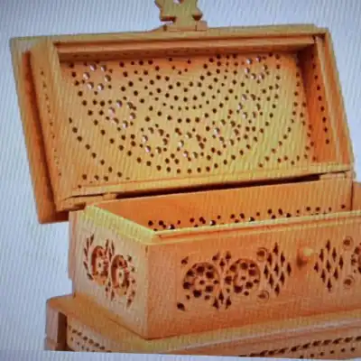 Jali Box – Wood – 6×3 Inch Jali Box – Wood – 6×3 Inch