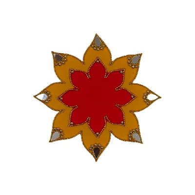 Rangoli Diya Base – Small – 8 Inch Rangoli Diya Base – Small – 8 Inch