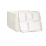 6″ Palm Leaf Square Plate (pack of 100) 6″ Palm Leaf Square Plate (pack of 100)
