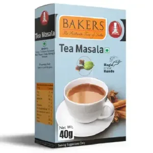 BAKERS TEA MASALA 40 gms (pack of 10)