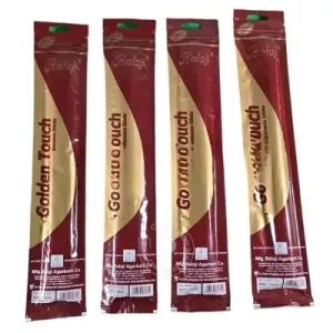 Balaji Golden Touch Incense Sticks (Agarbati)-(Pack of 4)