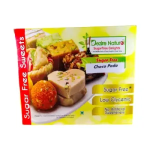 Dezire Sugar Free Low GI Choco Peda - 200g (pack of 1)