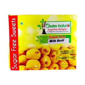 Dezire Sugar Free Low GI Milk Burfi – 200g (pack of 1) Dezire Sugar Free Low GI Milk Burfi - 200g (pack of 1)