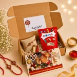 Bandhan of Love – Ferrero Rocher Chocolates Rakhi Set Bandhan of Love – Celebrations Milk Chocolate Box (300g) Rakhi Set