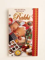 Raksha Bandhan Greeting card (single piece)