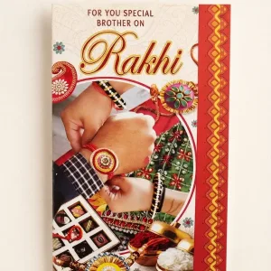 Raksha Bandhan Greeting card (single piece)