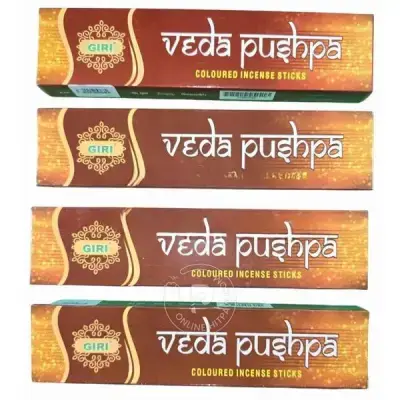 Vedapushpa Incense Sticks (Agarbati)-(Pack of 4) Vedapushpa Incense Sticks (Agarbati)-(Pack of 4)