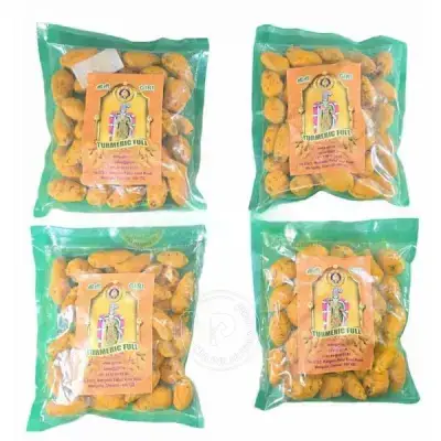 Whole Dried Turmeric Root 250 Gms-(Pack of 4) Whole Dried Turmeric Root 250 Gms-(Pack of 4)