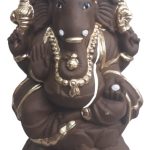 Ganapati – Clay -11 Inch | Giri Doll | Clay | Idol | Eco Friendly Ganesh Murti Ganapati - Clay -11 Inch Gold | Giri Doll | Clay | Idol | Eco Friendly Ganesh Murti