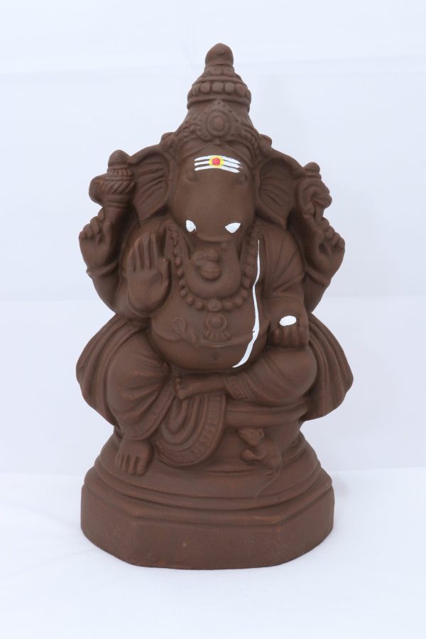 Ganapati - Clay -11 Inch