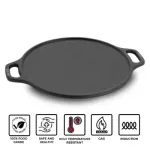 AVIAS CAST IRON DOSA TAWA - 12 INCHES_5