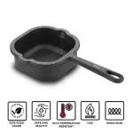 AVIAS CAST IRON SQUARE TADKA PAN - SMALL_6