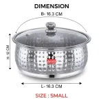 AVIAS INDUS 20G HAMMERED FOOD SERVER MEDIUM_5