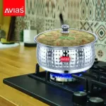 AVIAS INDUS 20G HAMMERED FOOD SERVER MEDIUM_9