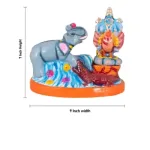 Gajendra Moksham 3 Pcs Set - Clay_5