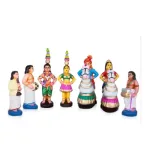 Krishna WITH COW – Clay – 9 Inch