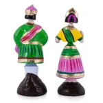 Thalayatti Bommai - Raja Rani Set - PM - 2 Pcs - 9 Inch_5