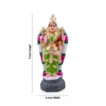 Vishnu Durga - Clay - 9 Inch_5