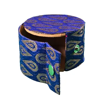 Bangle Holder With Brocade Print Mini Bangle Holder With Brocade Print Mini