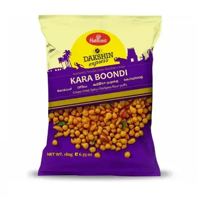 Haldiram Dakshin Xpress KARA BOONDI – 180g (pack of 1) Haldiram Dakshin Xpress KARA BOONDI – 180g (pack of 1)